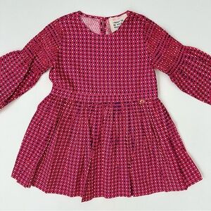 Mim-Pi Toddler Girl Long Sleeve Dress Size 104/4
